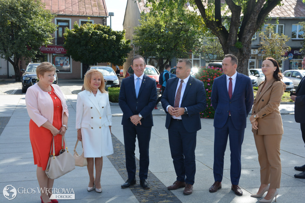 Marszałek Senatu Tomasz Grodzki w Węgrowie
