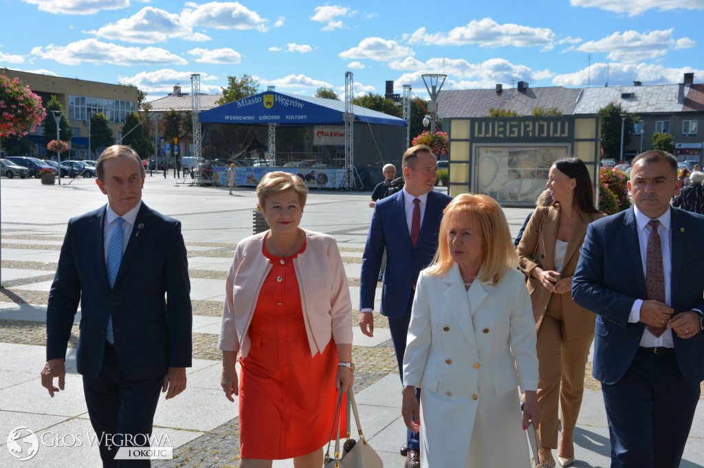 Marszałek Senatu Tomasz Grodzki w Węgrowie