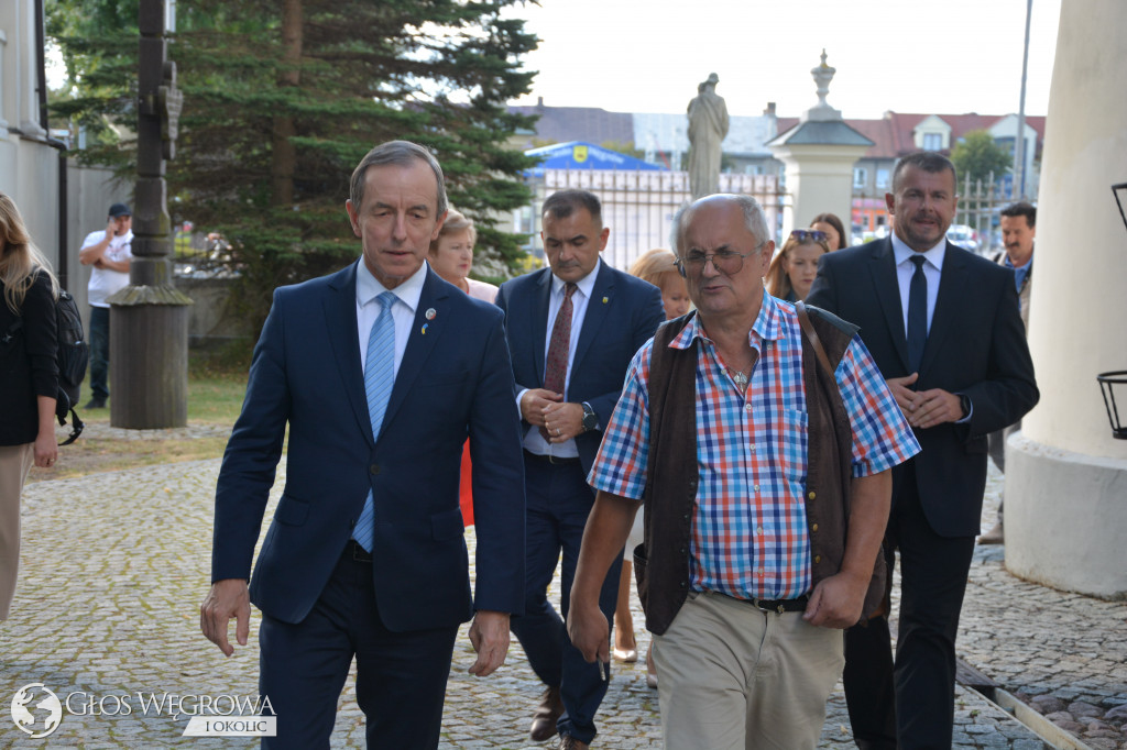 Marszałek Senatu Tomasz Grodzki w Węgrowie