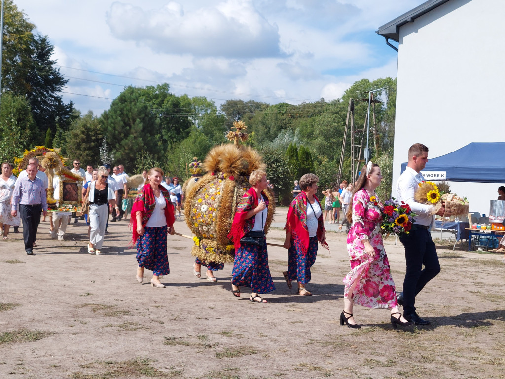 Dożynki Powiatu Węgrowskiego w Wierzbnie