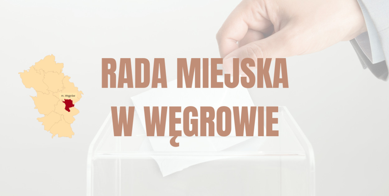 Wyniki wyborów do Rady Miejskiej w Węgrowie