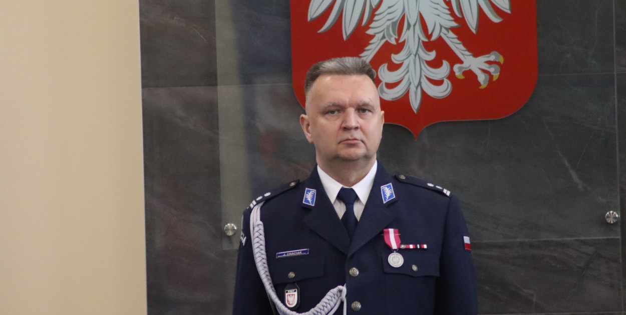 mł. insp. Jacek Chaciak, fot. PW