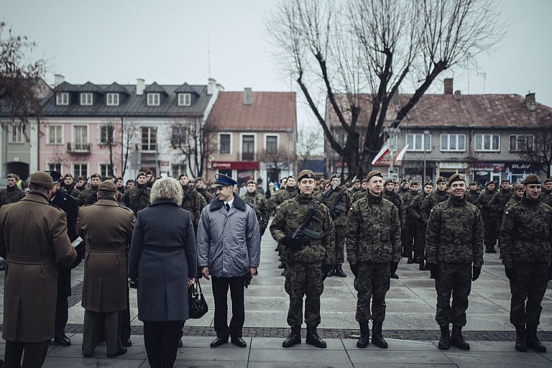 Przysięga WOT w Węgrowie