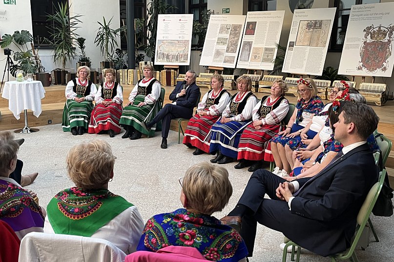 Spotkanie z Wicepremierem Piotrem Glińskim w Węgrowie