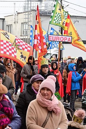 Barwny Orszak Trzech Króli przeszedł ulicami Węgrowa-56