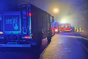 Wigilijna kolizja po pijaku, potrącenie pieszej. Święta na drogach powiatu-12976