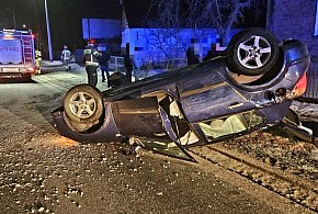 Seria kolizji na drogach powiatu węgrowskiego