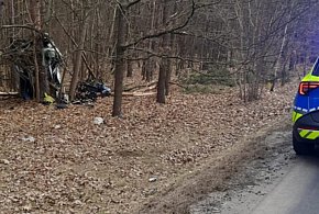 Tragedia na drodze Węgrów-Sokołow Podl. Zginął 19-latek