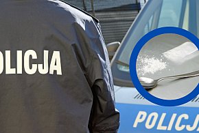 77-latek zatrzymany z narkotykami. Ponad kilogram amfetaminy i marihuana