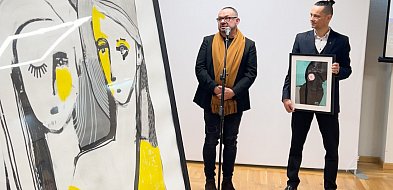 Wernisaż malarstwa Eryka Górskiego w nowo otwartej Galerii Stacja w Łochowie