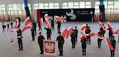 Klasy mundurowe ZSP w Węgrowie złożyły ślubowanie