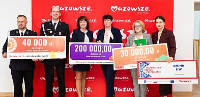 Ponad 1,4 mln zł z budżetu Mazowsza trafi do samorządów z naszego terenu