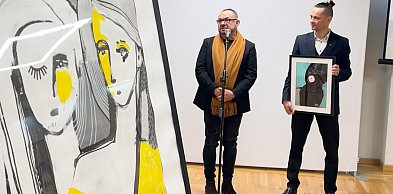 Wernisaż malarstwa Eryka Górskiego w nowo otwartej Galerii Stacja w Łochowie