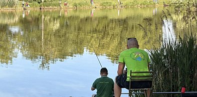Młodzi wędkarze rywalizowali nad węgrowskim zalewem