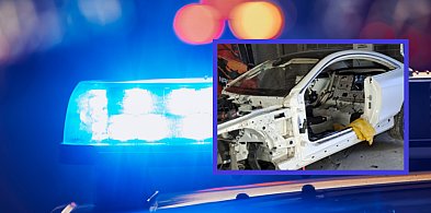 Złodzieje nie zdążyli rozebrać auta. Mercedes odzyskany dzień po kradzieży-12915