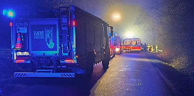 Wigilijna kolizja po pijaku, potrącenie pieszej. Święta na drogach powiatu-12976