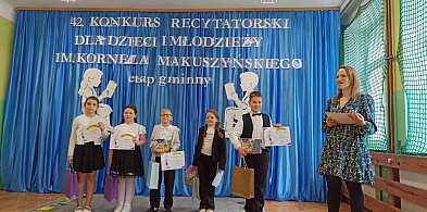Recytatorskie zmagania w Gminie Liw