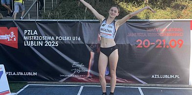 Zofia Wasążnik z brązowym medalem Mistrzostw Polski U16!-12179