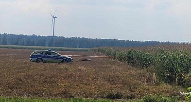 Rosyjski dron spadł w Gminie Korytnica!-12071