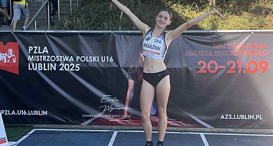 Zofia Wasążnik z brązowym medalem Mistrzostw Polski U16!-12179