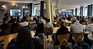 "Zawód: Żołnierz" - spotkania z uczniami w powiecie węgrowskim-12491