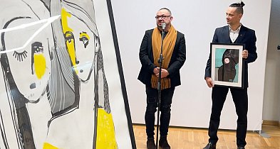 Wernisaż malarstwa Eryka Górskiego w nowo otwartej Galerii Stacja w Łochowie