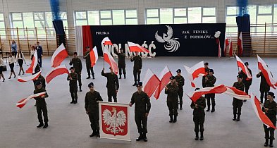 Klasy mundurowe ZSP w Węgrowie złożyły ślubowanie