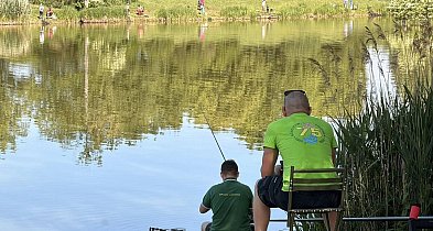 Młodzi wędkarze rywalizowali nad węgrowskim zalewem