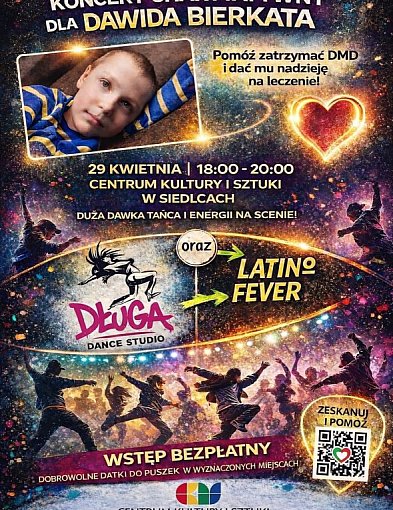 LatinoFever z Węgrowa zatańczy dla Dawidka. Charytatywny koncert w Siedlcach