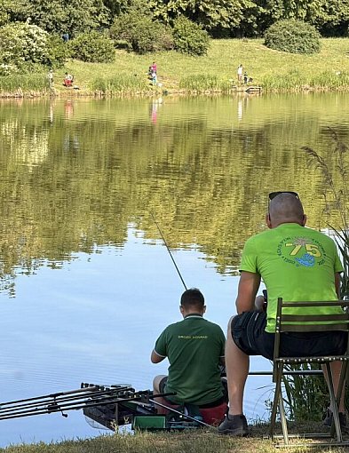 Młodzi wędkarze rywalizowali nad węgrowskim zalewem