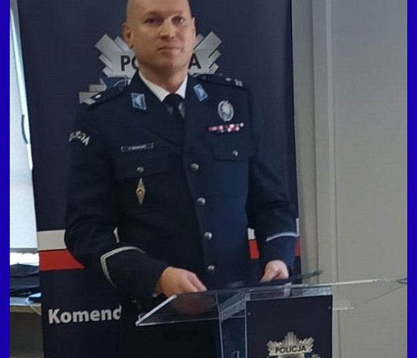 Podinsp. Adam Bujalski nowym Zastępcą Komendanta Policji w Węgrowie