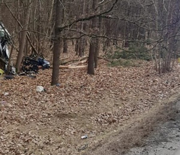 Tragedia na drodze Węgrów-Sokołow Podl. Zginął 19-latek