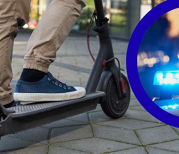 Policyjne kontrole e-hulajnóg i rowerzystów. 13-latek jechał bez kasku