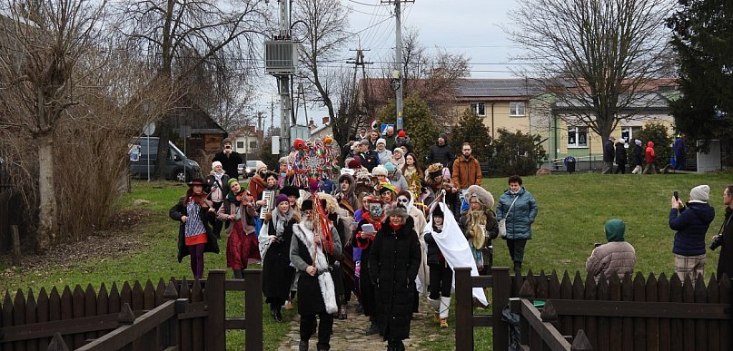 Karnawałowy Korowód na Zamku w Liwie