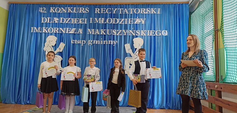 Recytatorskie zmagania w Gminie Liw