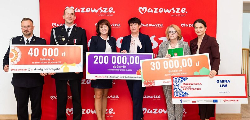 Ponad 1,4 mln zł z budżetu Mazowsza trafi do samorządów z naszego terenu