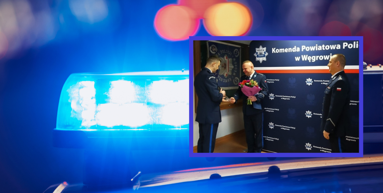 Zastępca Komendanta Policji w Węgrowie odchodzi. Wraca do Garwolina
