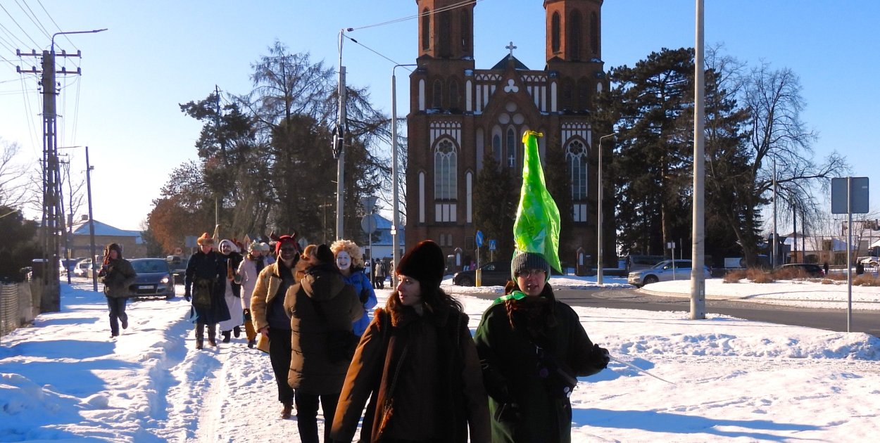 Karnawałowy korowód przeszedł przez Liw