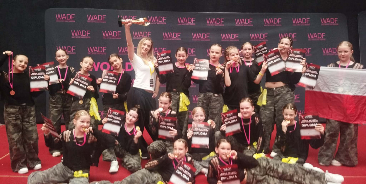 Formacje Taneczne Latino Fever z tytułami Mistrzów Europy federacji WADF