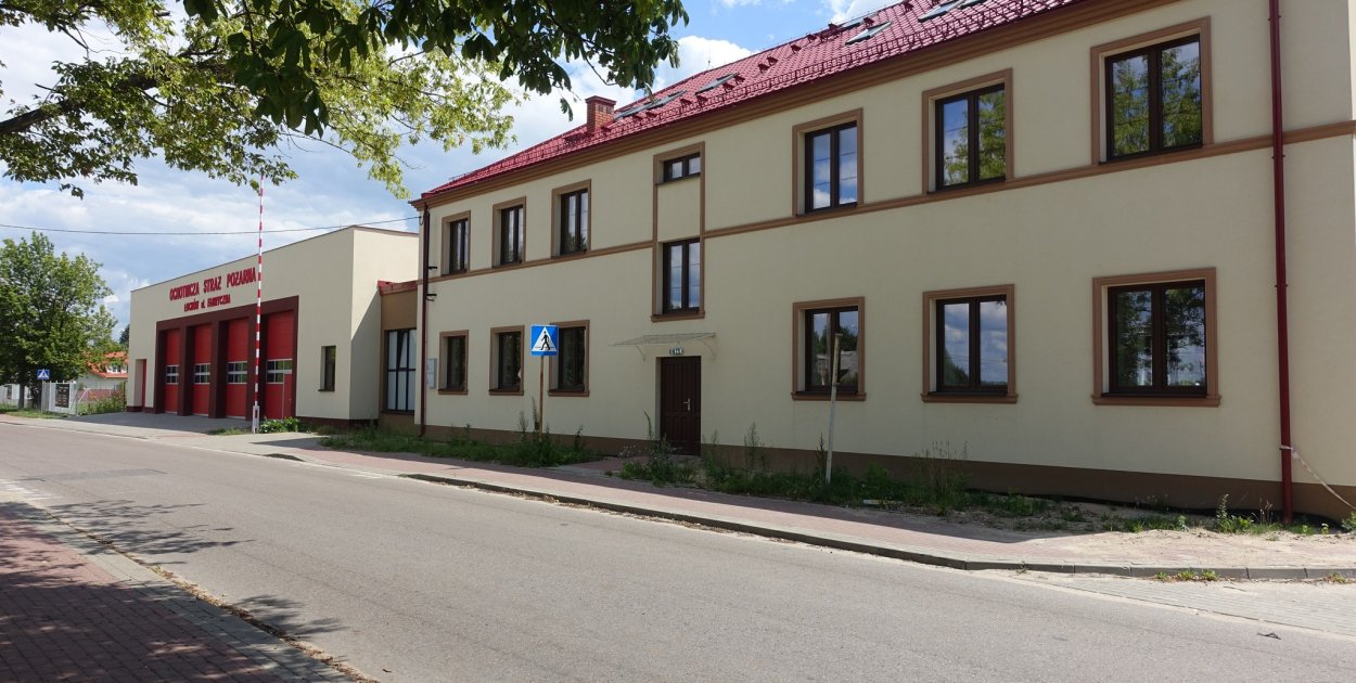 Prace w budynku OSP Łochów ul. Fabryczna będą dokończone
