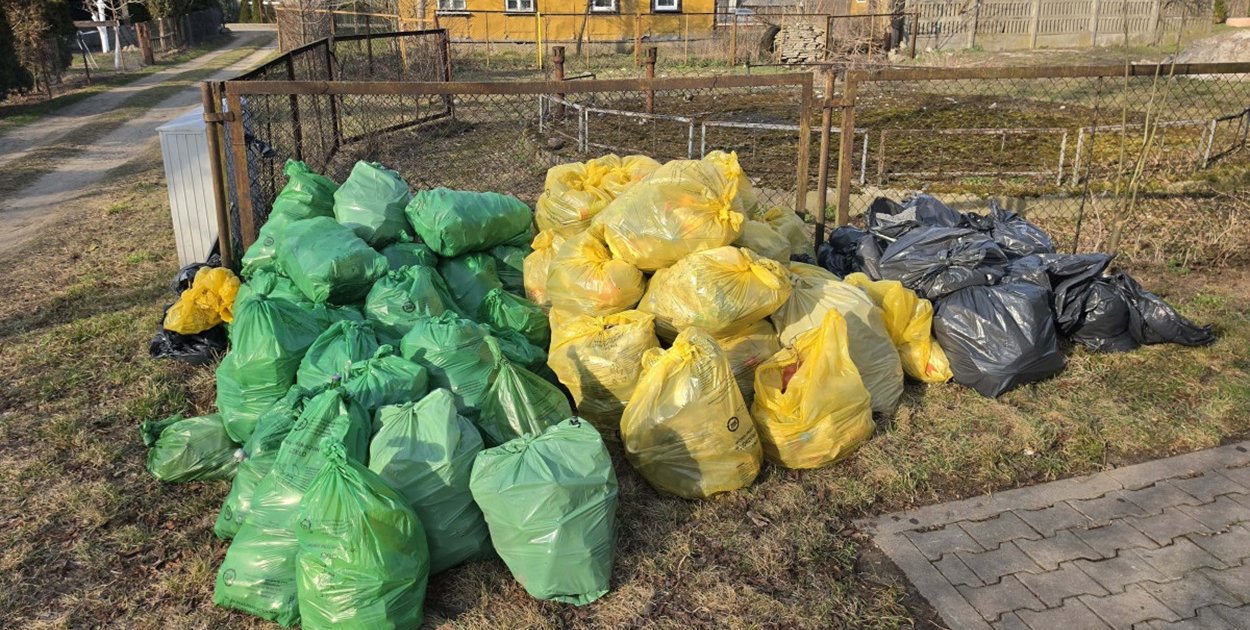 Mieszkańcy Liwa połączyli siły i posprzątali swoją miejscowość